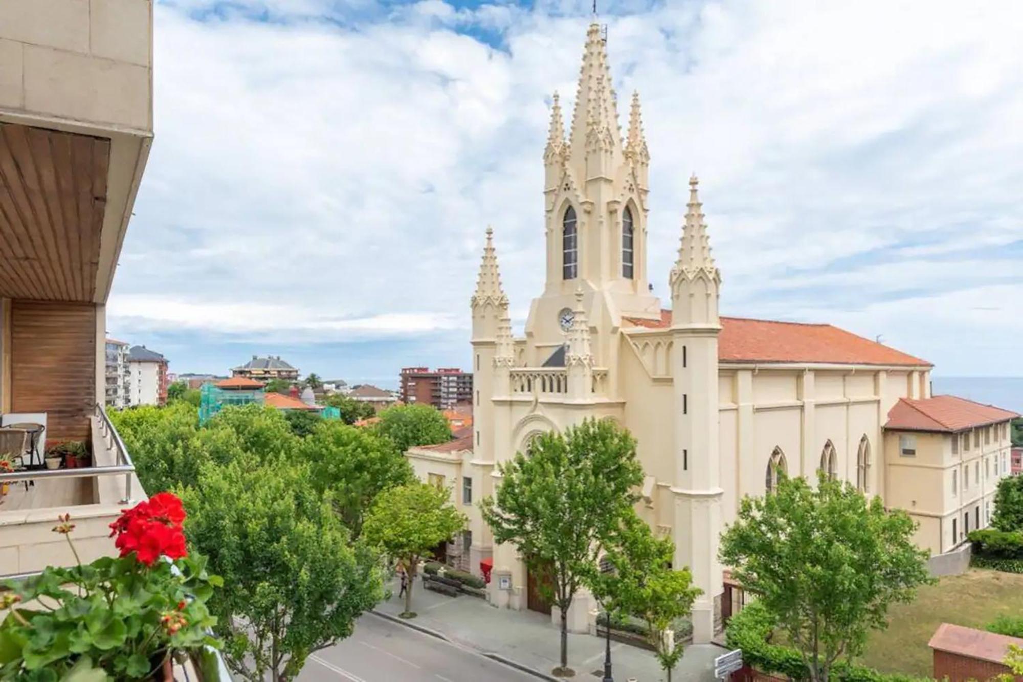 Ferienwohnung Apartamento En Alto Miranda Con Parking Santander Exterior foto